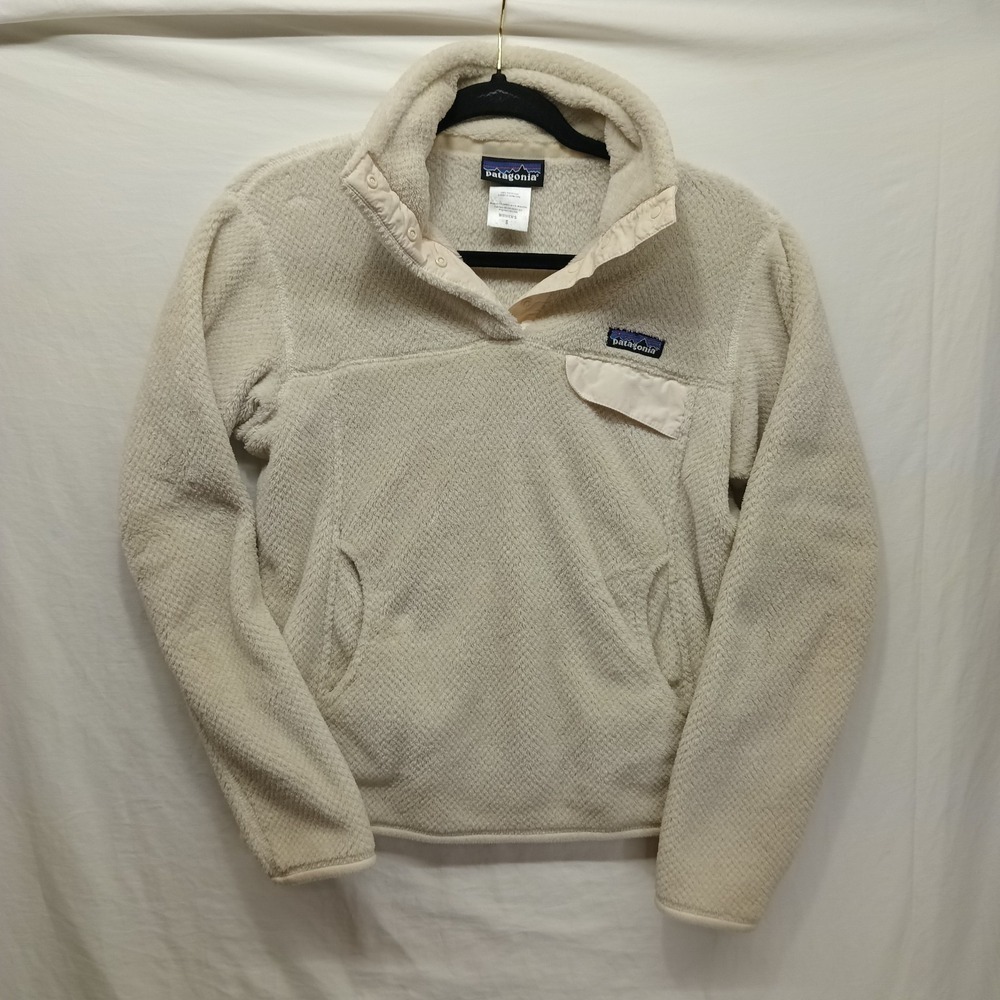 Patagonia Re-Tool Snap-T Pullover Fleece Jacket Polartec Women Small